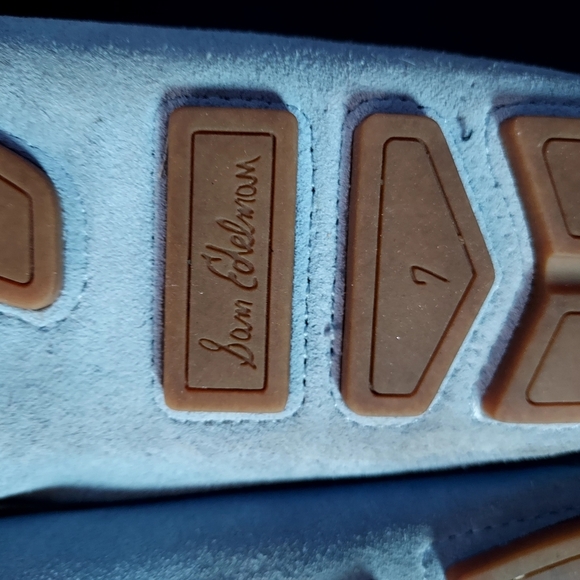 Sam Edelman Blue Tassel Loafers - Picture 3 of 3